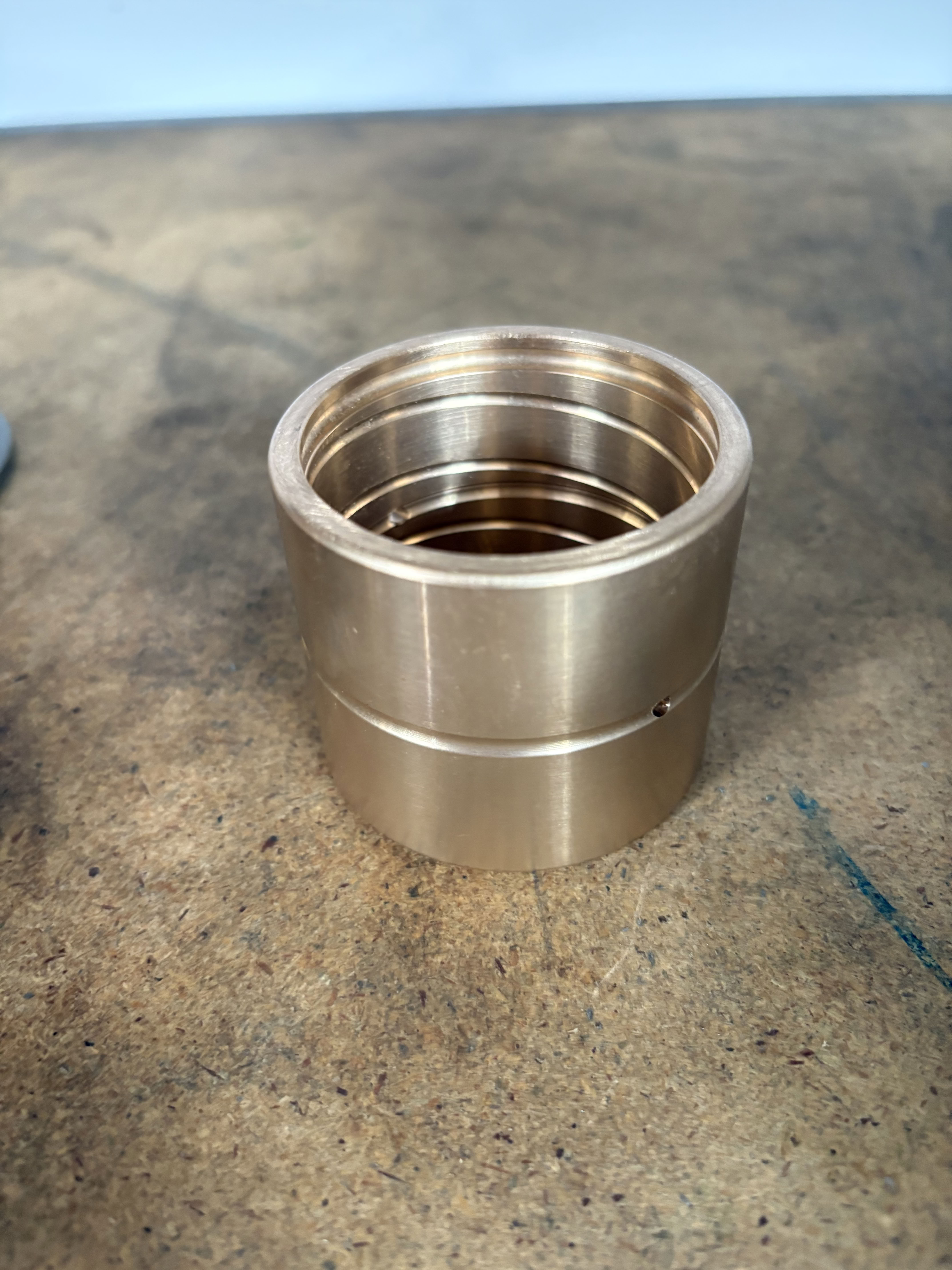 EE058 Spigot Pin Brass Bush